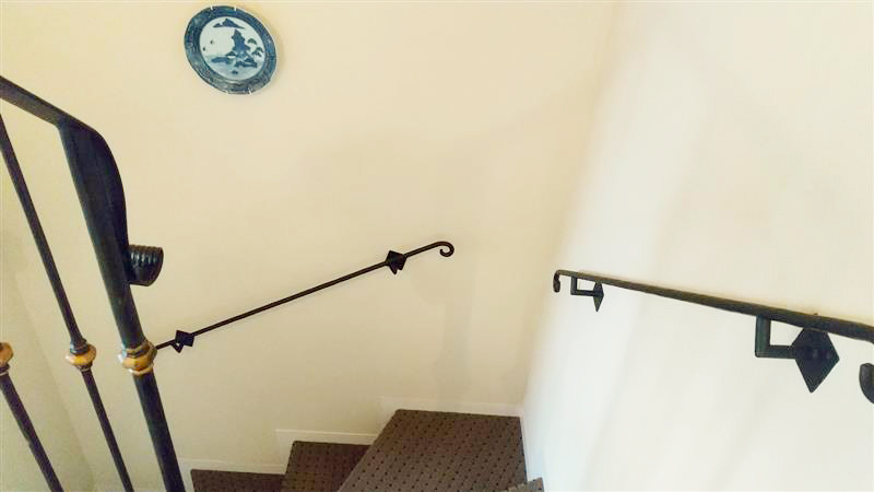 壁付け手すりの設置